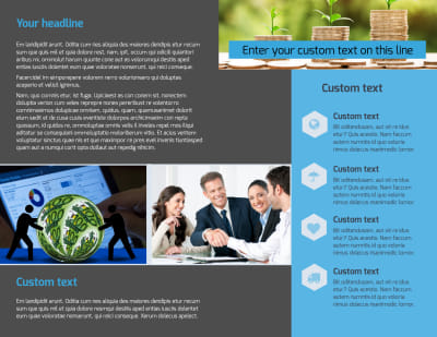 Business Banking Brochure Template Preview 2