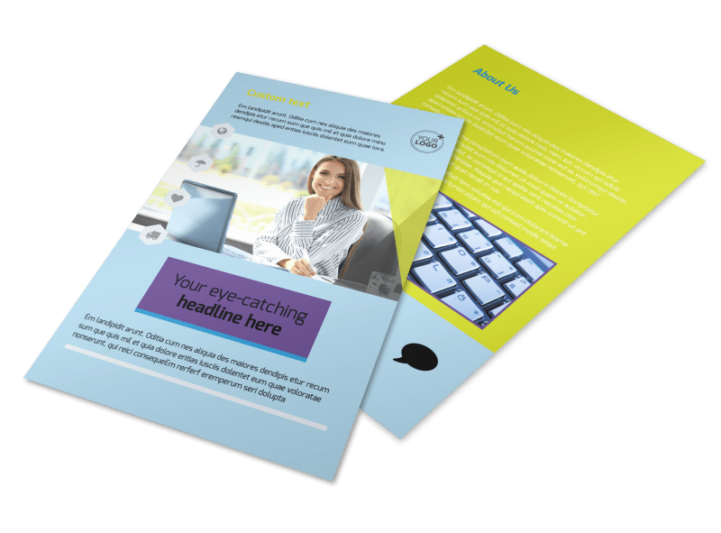 Computer Repair Flyer Template Preview 1