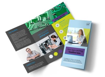 Computer Repair Brochures Template Preview