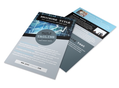Knowledgeable Financial Consultant Flyer Template 3 preview