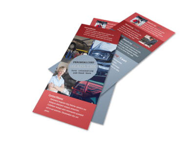 Collision Repair Flyer Template 2 preview