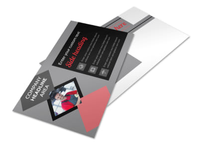 Auto Tech School Postcard Template 2 preview