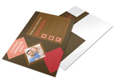 Family & Marriage Counseling Postcard Template 2 preview