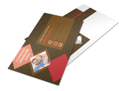 Family & Marriage Counseling Postcard Template preview
