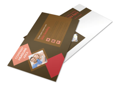 Family & Marriage Counseling Postcard Template preview