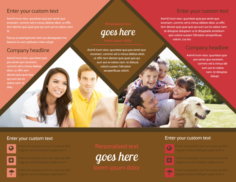 Family & Marriage Counseling Tri-Fold Brochure Template