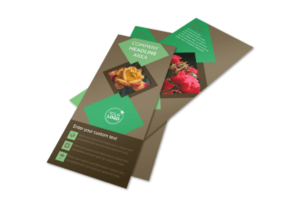 Garden Clubs Flyer Template 2