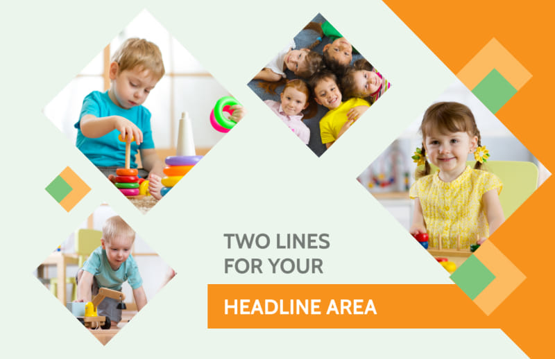 Early Years Day Care Postcard Template