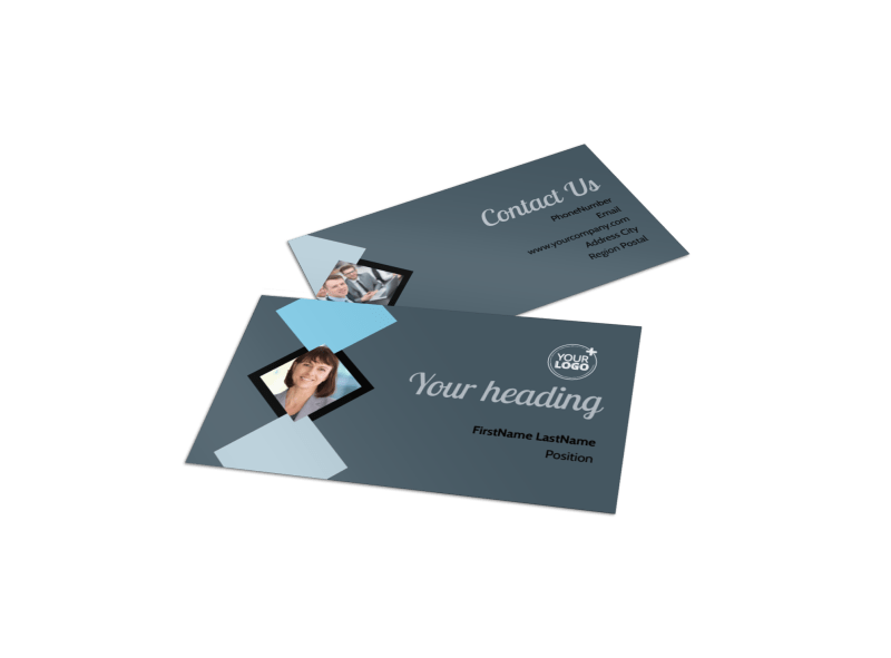 Public Relations Firm Business Card Template