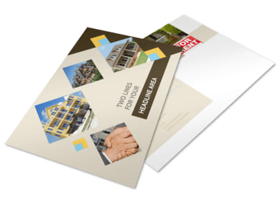 Local Property Management Postcard Template preview