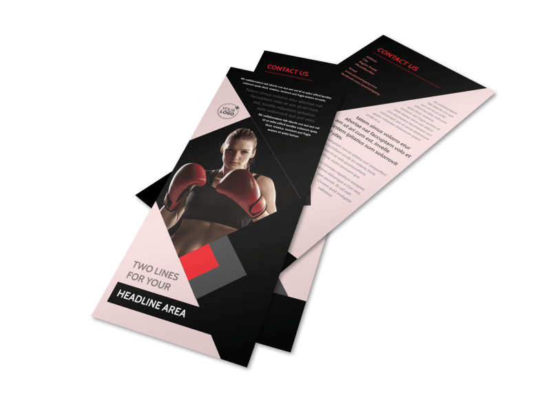 Boxing Gym Flyer Template Preview 1