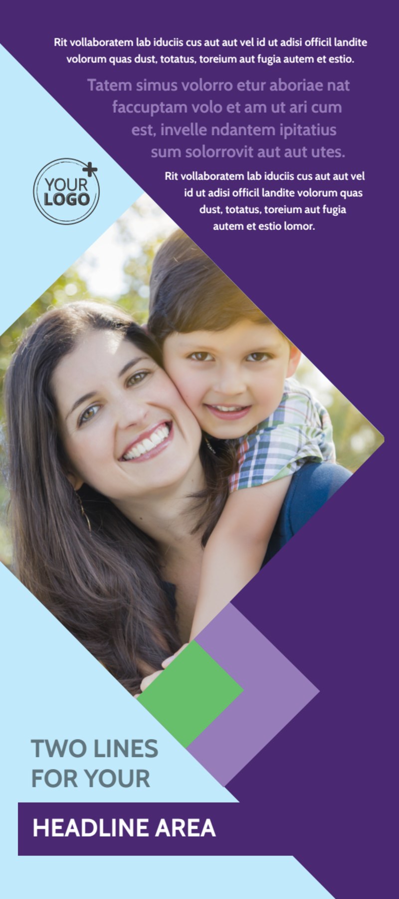 Family Adoption Agency Flyer Template
