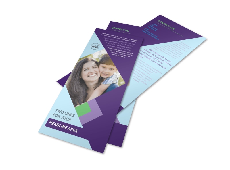 Family Adoption Agency Flyer Template
