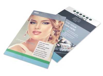 Makeup & Cosmetics Flyer Template 3