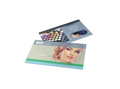 Makeup & Cosmetics Business Card Template