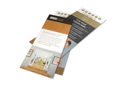 Hardwood Floor Installation Flyer Template 2 preview