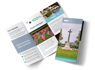 memorial funeral program services brochure template funeral brochure template