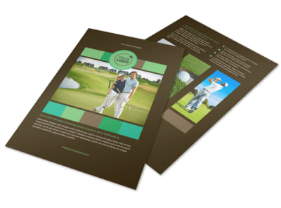 Golf Tournament Flyer Template preview