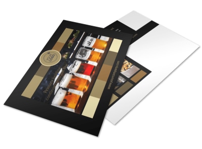 Brew Pub Postcard Template 2 preview