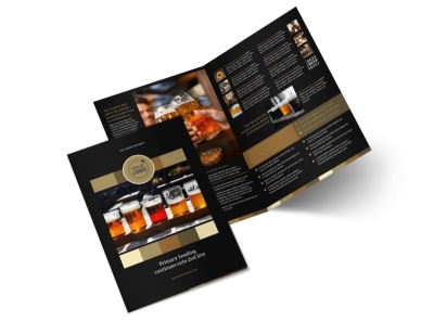Brew Pub Bi-Fold Brochure Template 2 preview