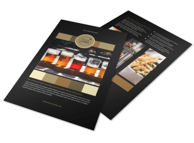Brew Pub Flyer Template preview