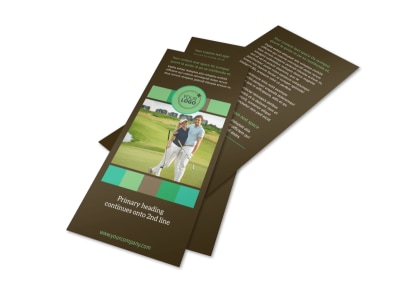 Golf Tournament Flyer Template 2 preview