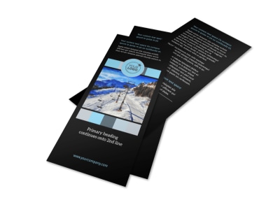 Top Ski Resort Flyer Template 2 preview