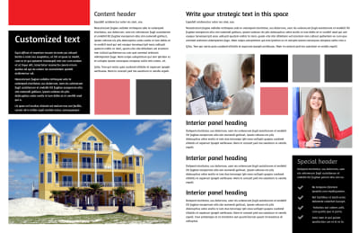 Full Service Property Management Brochure Template Preview 2