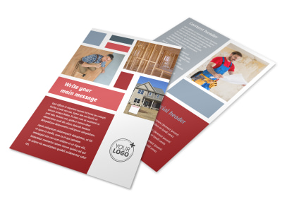 Home Remodeling Flyer Template 3 preview