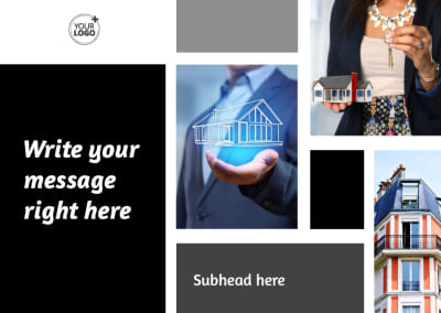 Full Service Property Management Postcard Template Preview 1