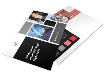 Full Service Property Management Postcard Template preview