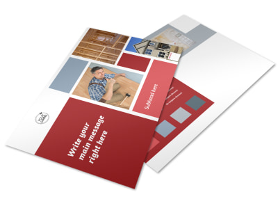 Home Remodeling Postcard Template preview