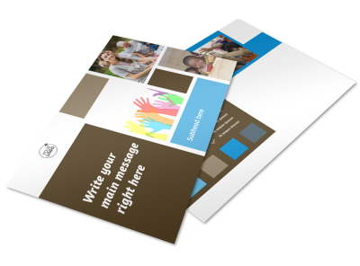 Food Pantry Postcard Template preview