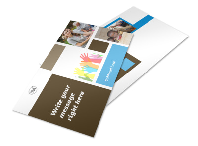 Food Pantry Postcard Template 2 preview