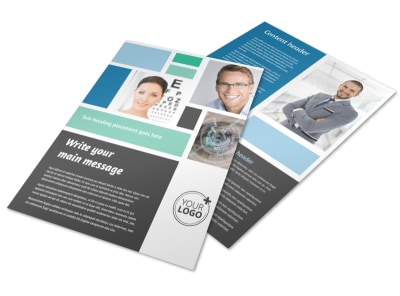 Laser Vision Flyer Template preview