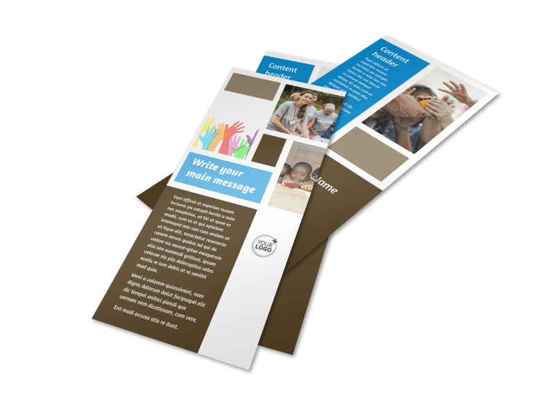 Food Pantry Flyer Template 2