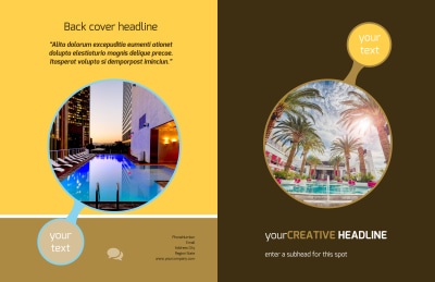 Luxury Hotel Brochure Template Preview 1