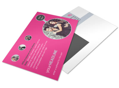Fashion Photography Postcard Template 2 preview