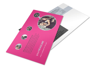Fashion Photography Postcard Template preview
