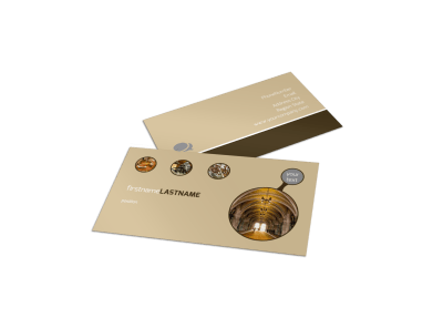 Art Museum Business Card Template