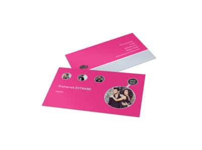 Fashion Photography Business Card Template preview