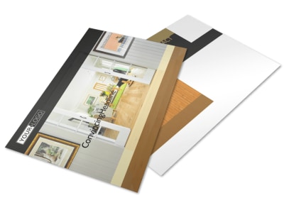 Hardwood Floor Installation Postcard Template 2 preview