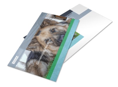 Animal Charities Postcard Template 2 preview