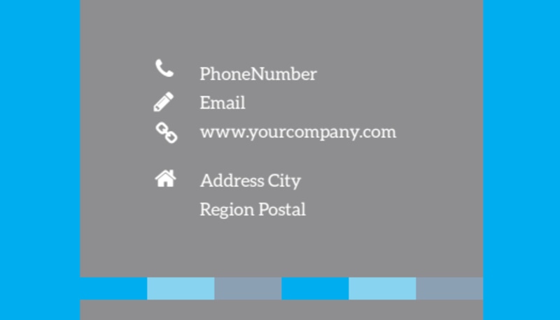 Medical Device Business Card Template