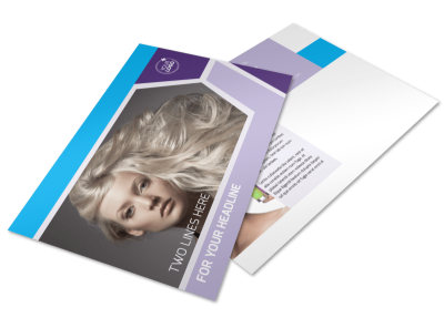 Beauty Spa Postcard Template preview