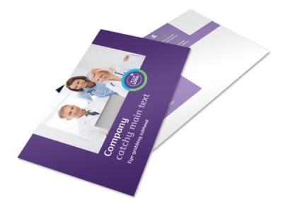 Medical Technology Postcard Template 2 preview
