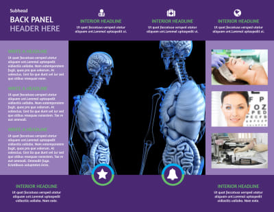 Medical Technology Brochure Template Preview 2