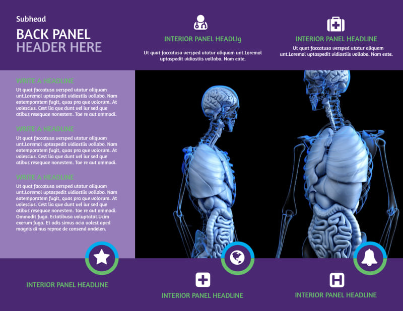Medical Technology Tri-Fold Brochure Template