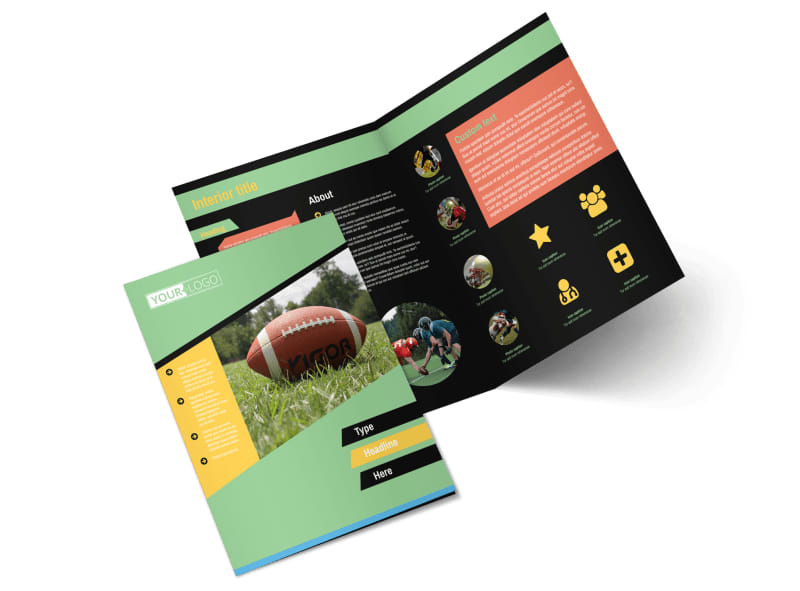 football camp brochure template mycreativeshop