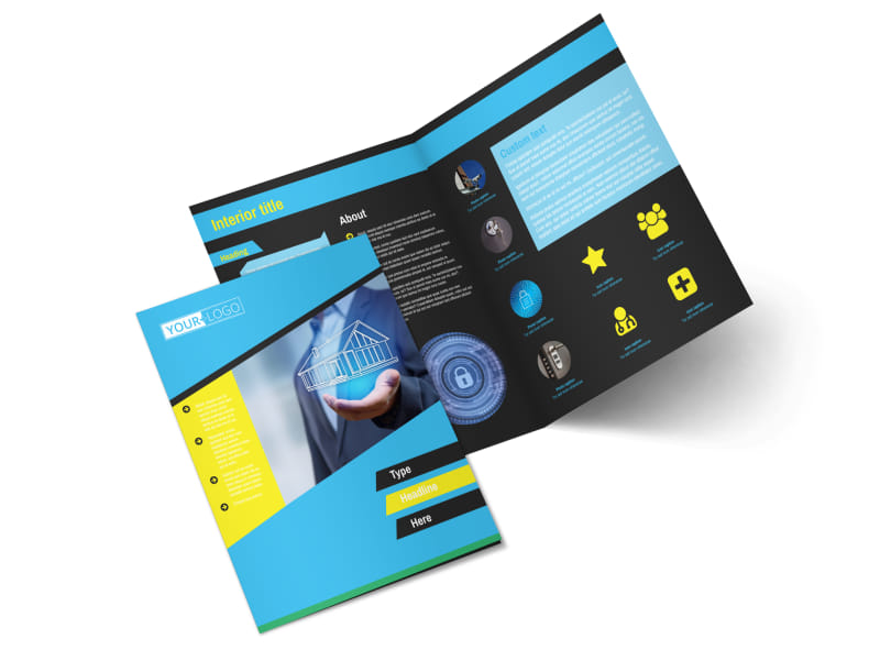 home security service brochure template mycreativeshop